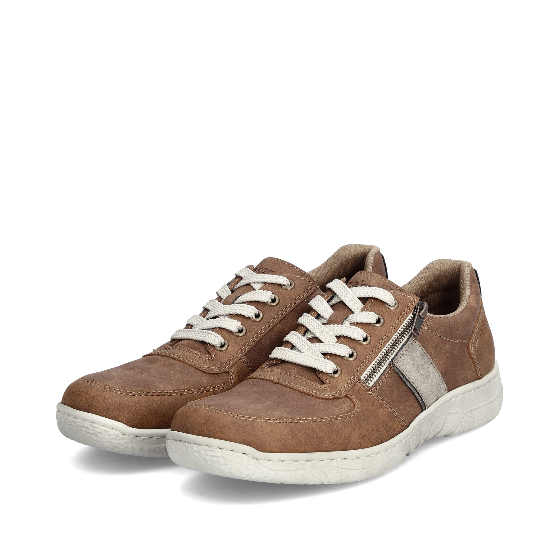 Rieker Herren Schnürschuhe nougatbraun