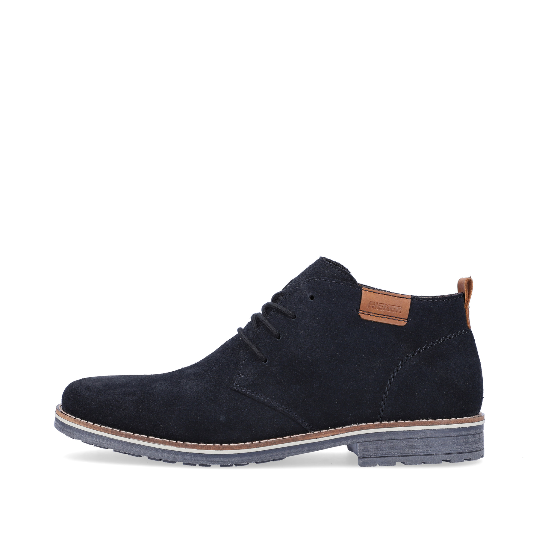 Rieker Herren Schnürstiefel marineblau