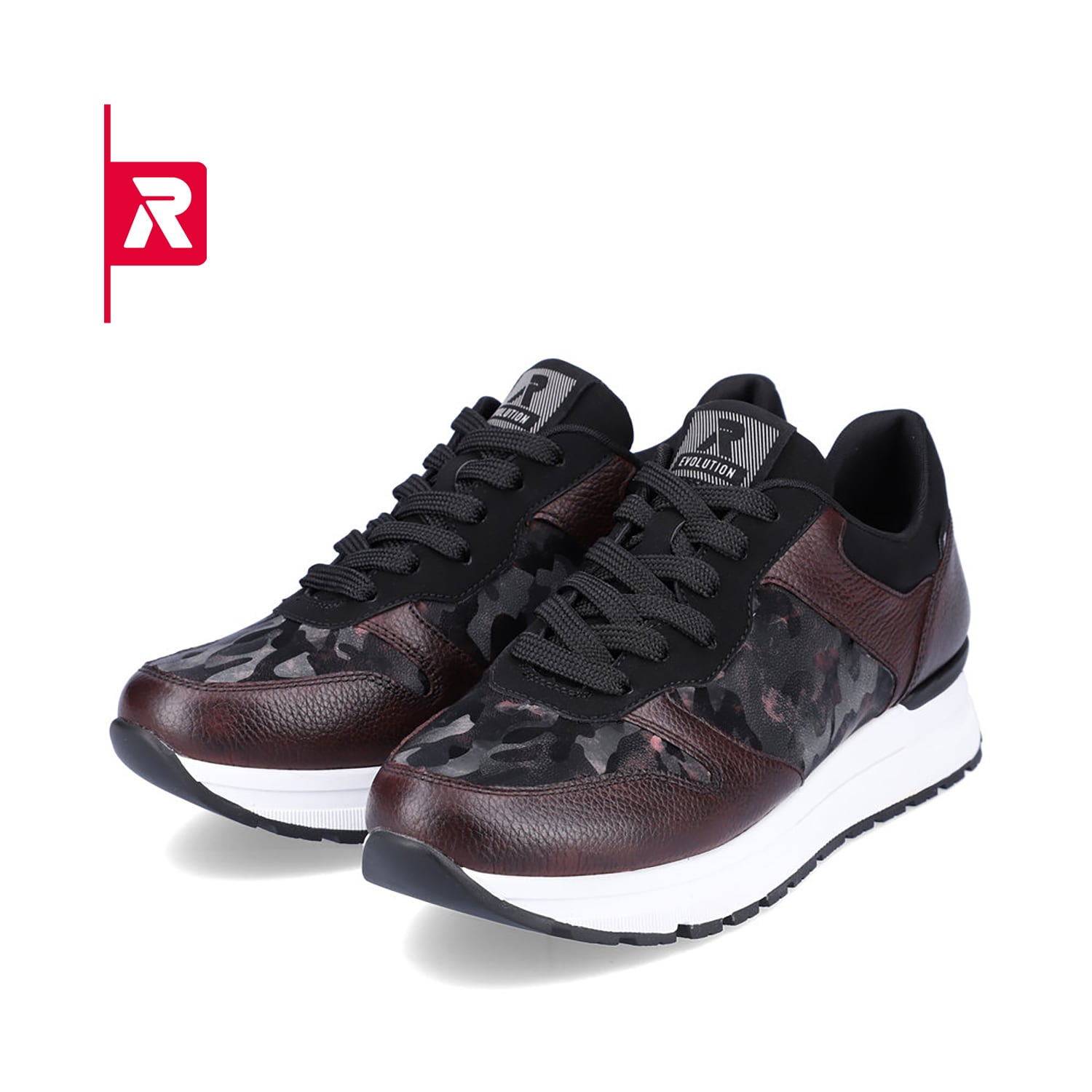Rieker EVOLUTION Damen Sneaker burgundy
