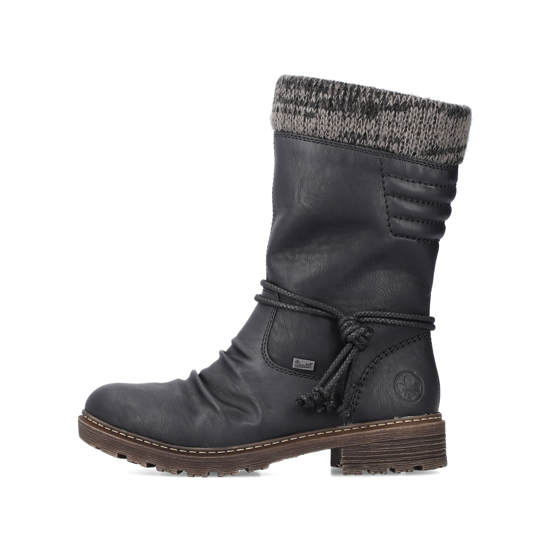 Rieker Damen Kurzstiefel tiefschwarz