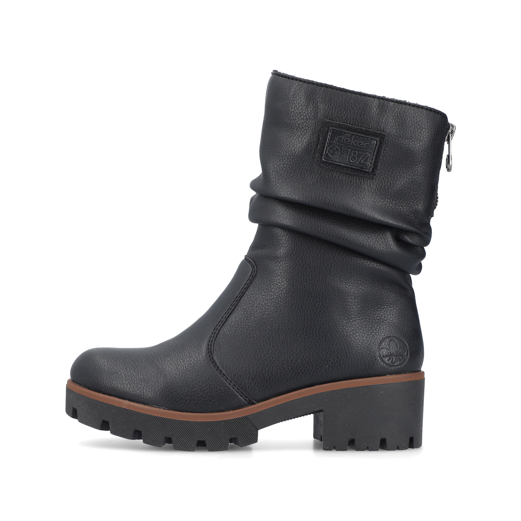 Rieker Damen Kurzstiefel nachtschwarz