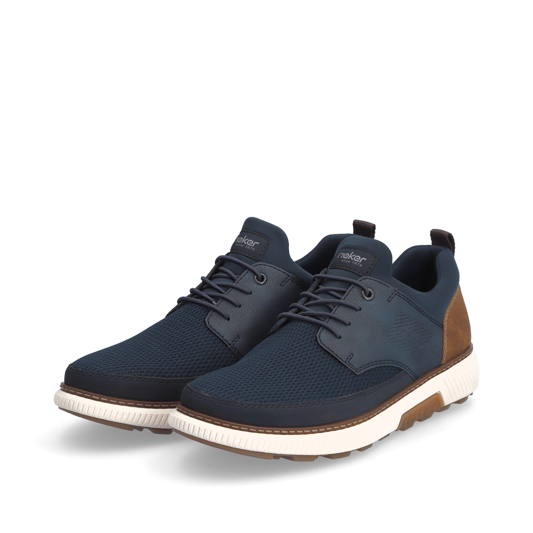 Rieker Herren Slipper schieferblau