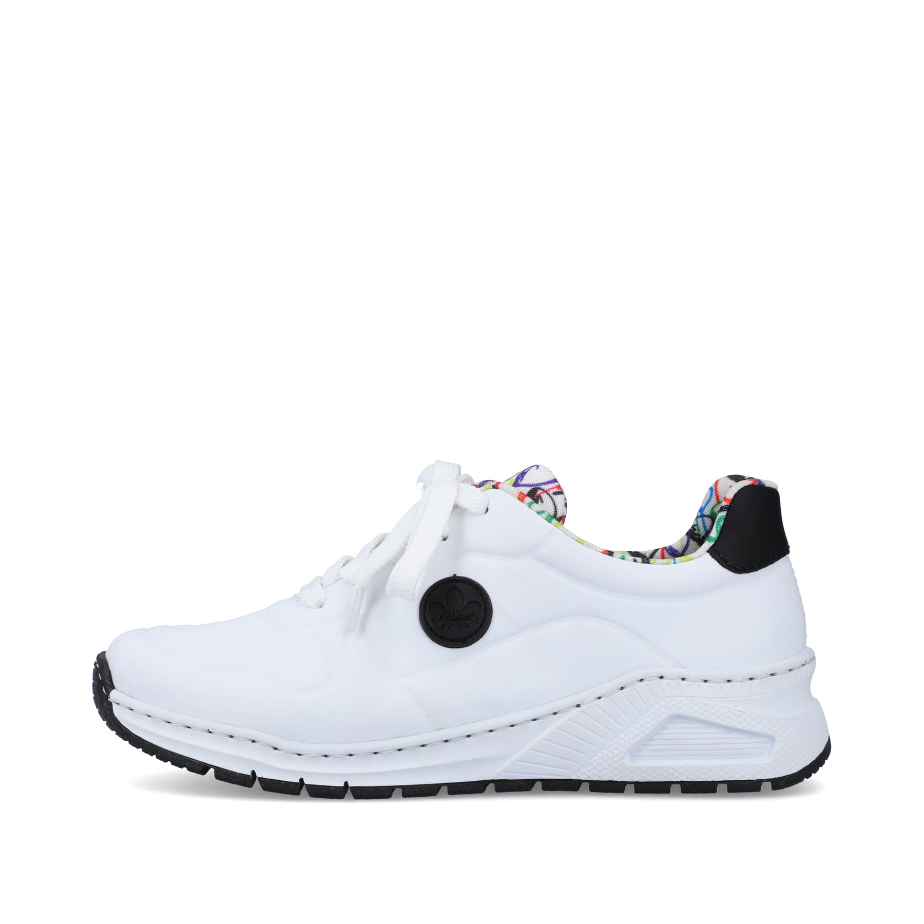 Rieker Damen Sneaker edelweiß