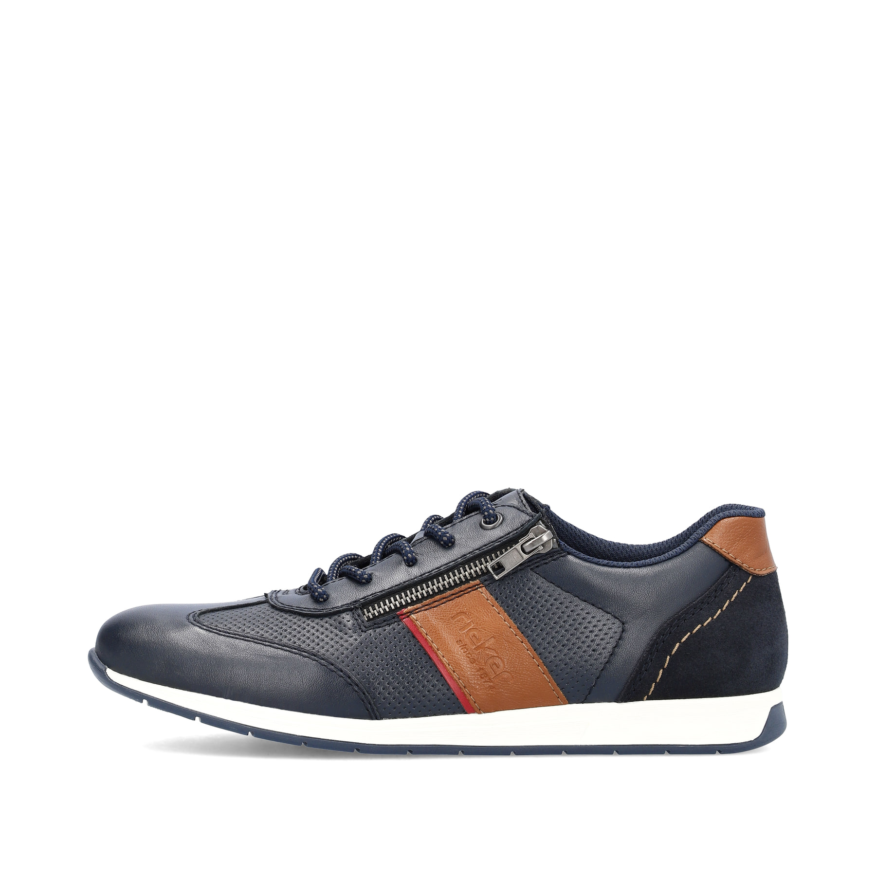 Rieker Herren Schnürschuhe ozeanblau