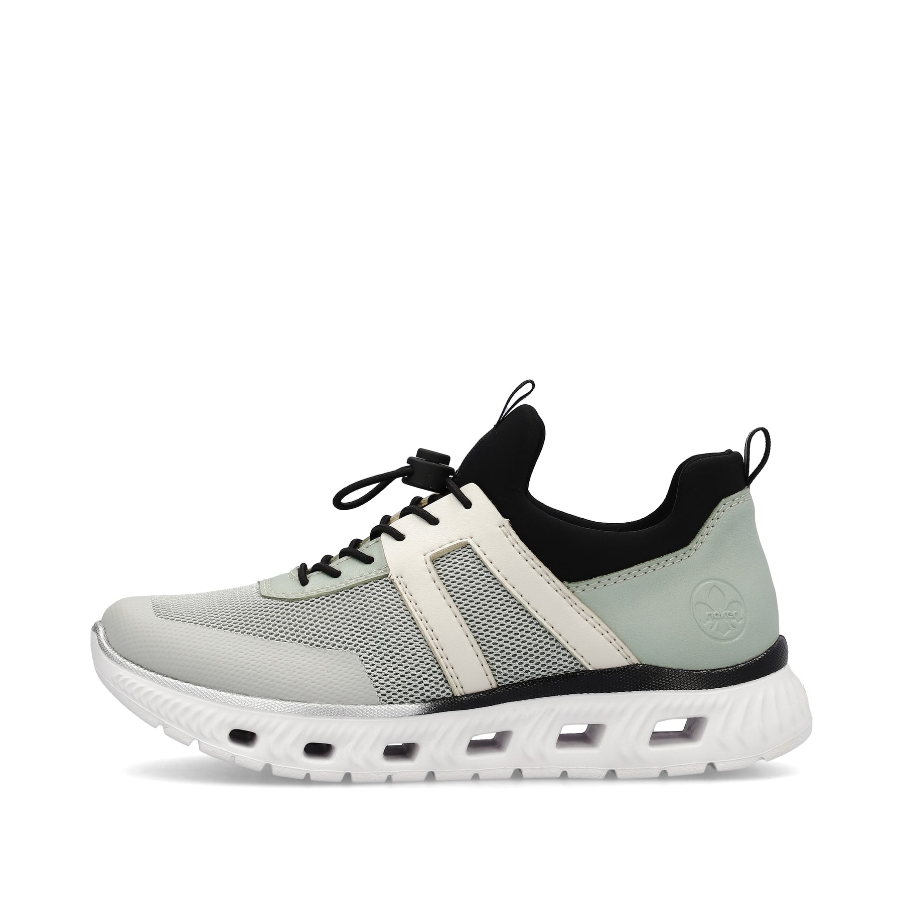 Rieker Damen Slipper mintgrün