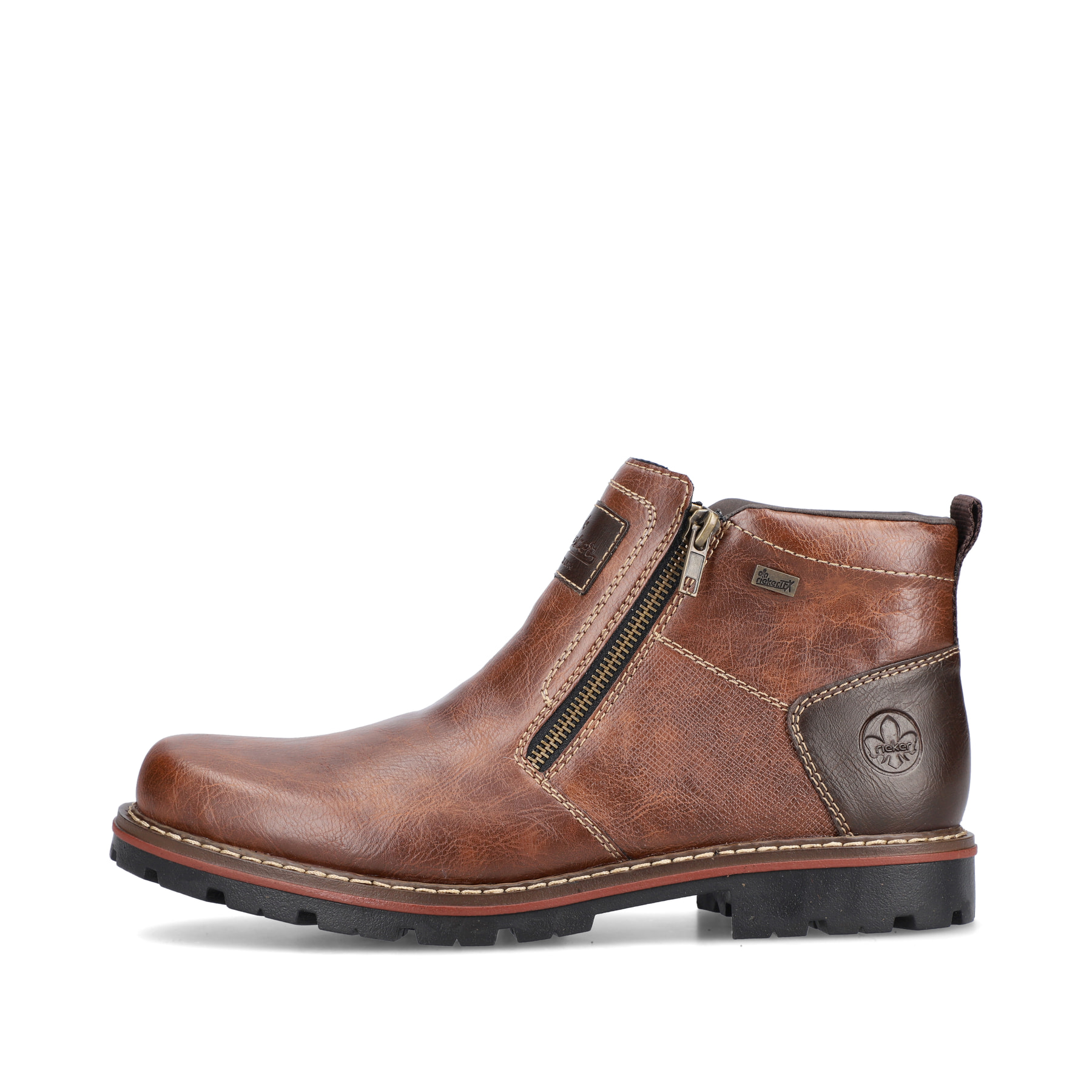 Rieker Herren Kurzstiefel kaffeebraun