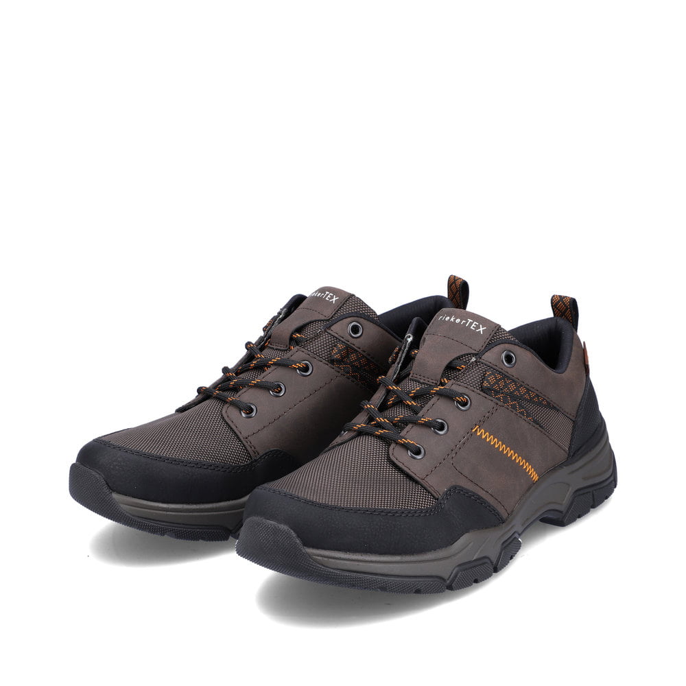 Rieker Herren Schnürschuhe nussbraun