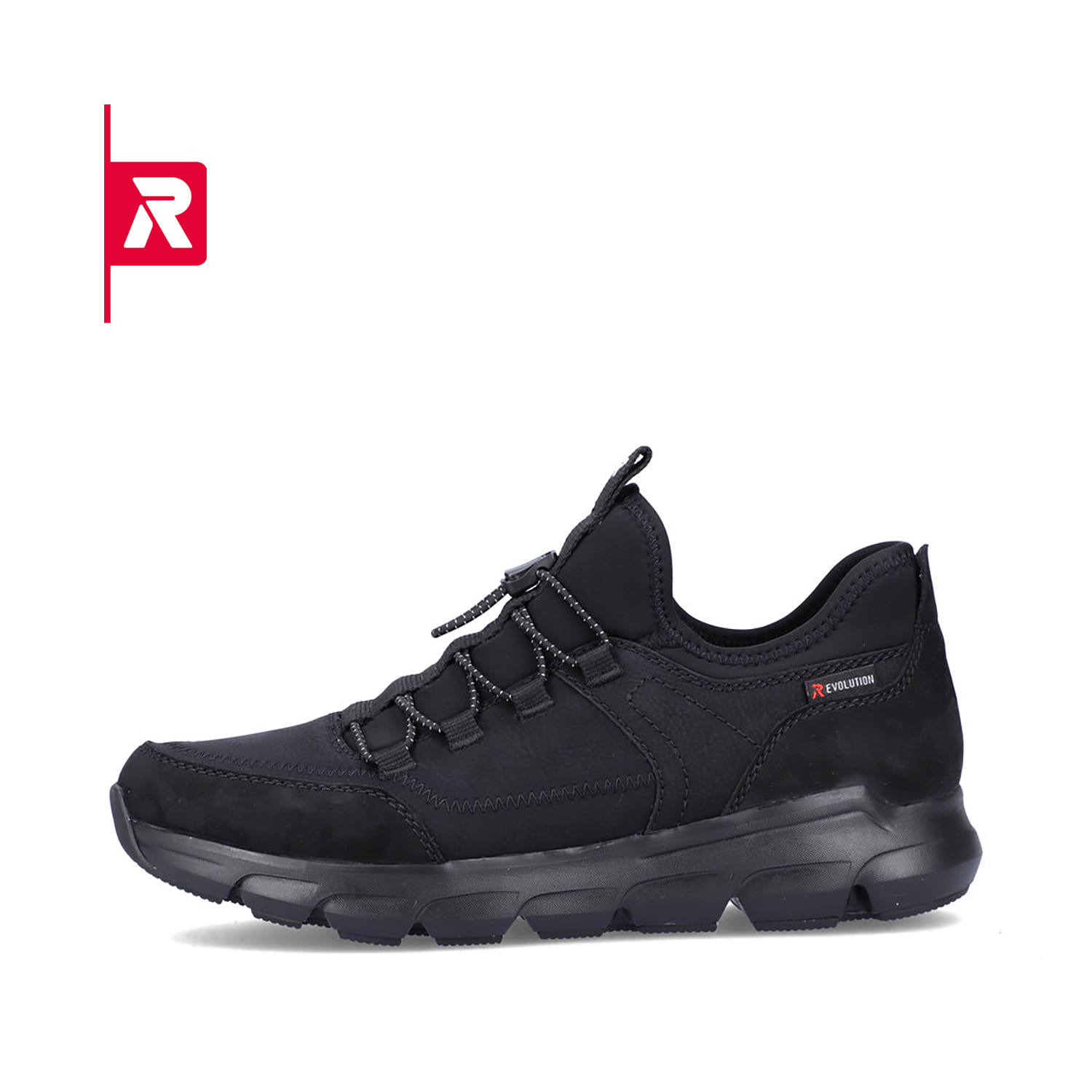 Rieker EVOLUTION Herren Slipper deep black
