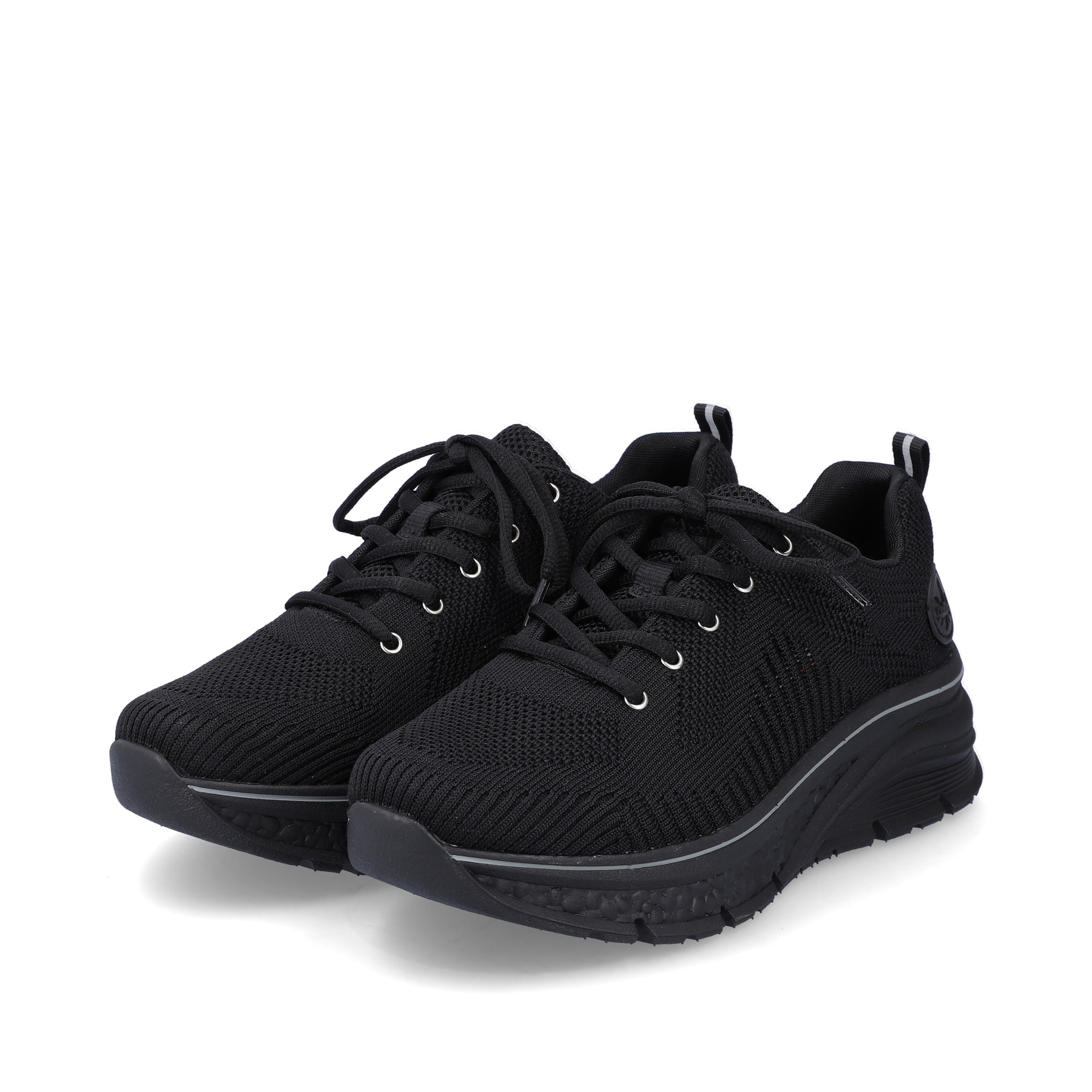 Rieker Damen Sneaker tiefschwarz