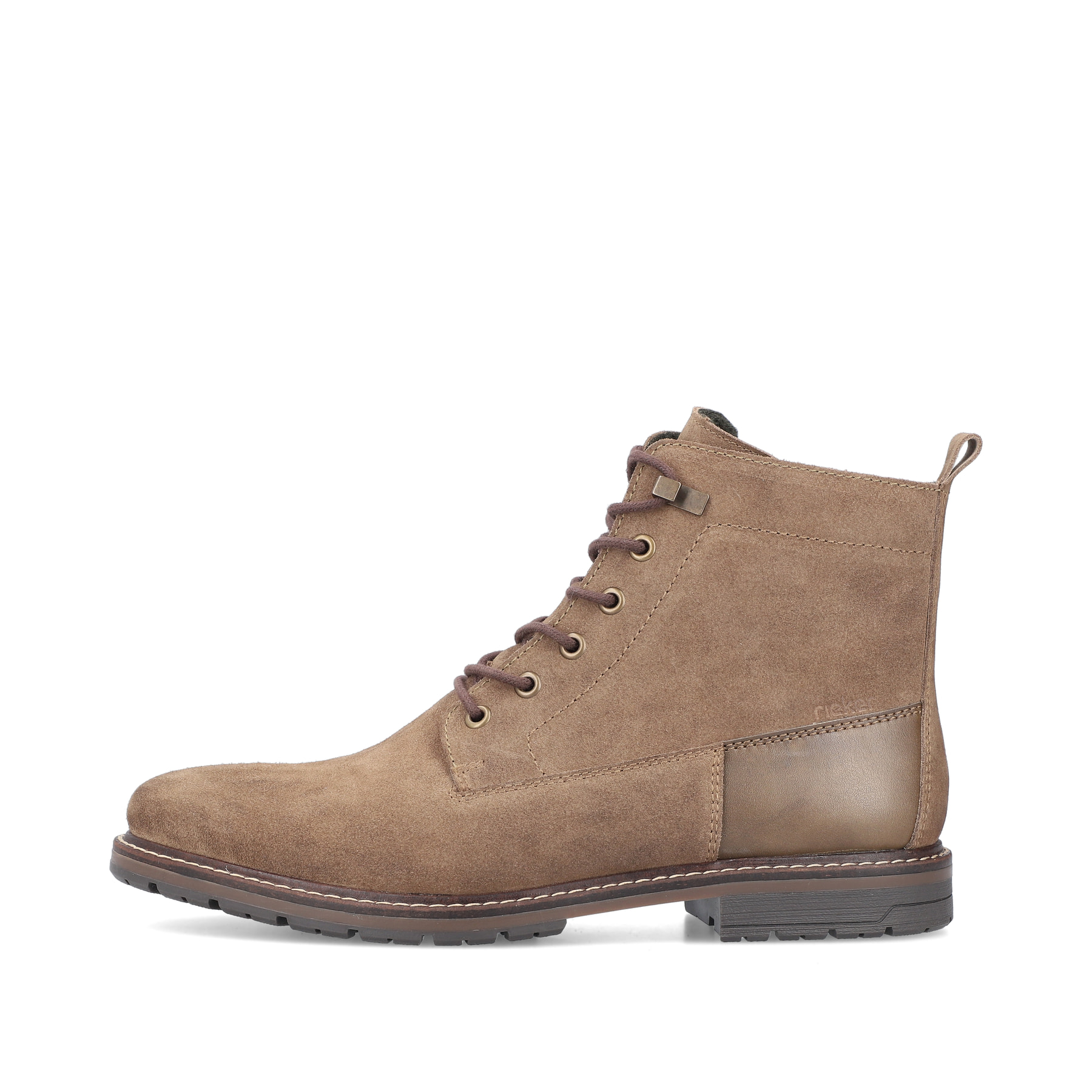 Rieker Herren Schnürstiefel sandbraun