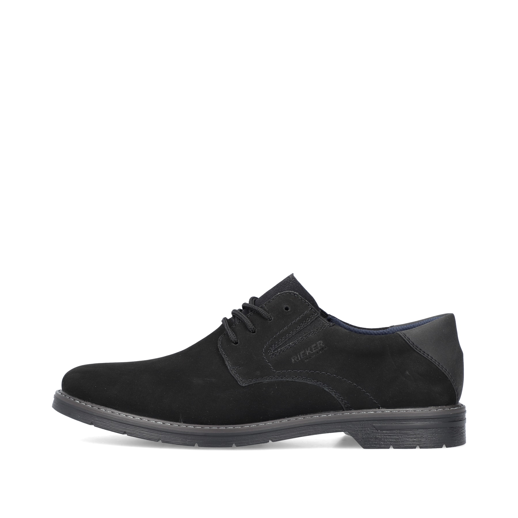 Rieker Herren Schnürschuhe tiefschwarz