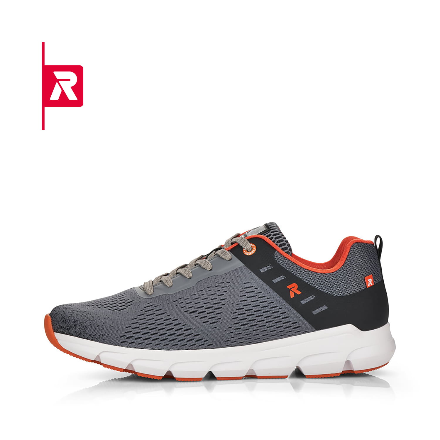 Rieker EVOLUTION Herren Sneaker silver grey