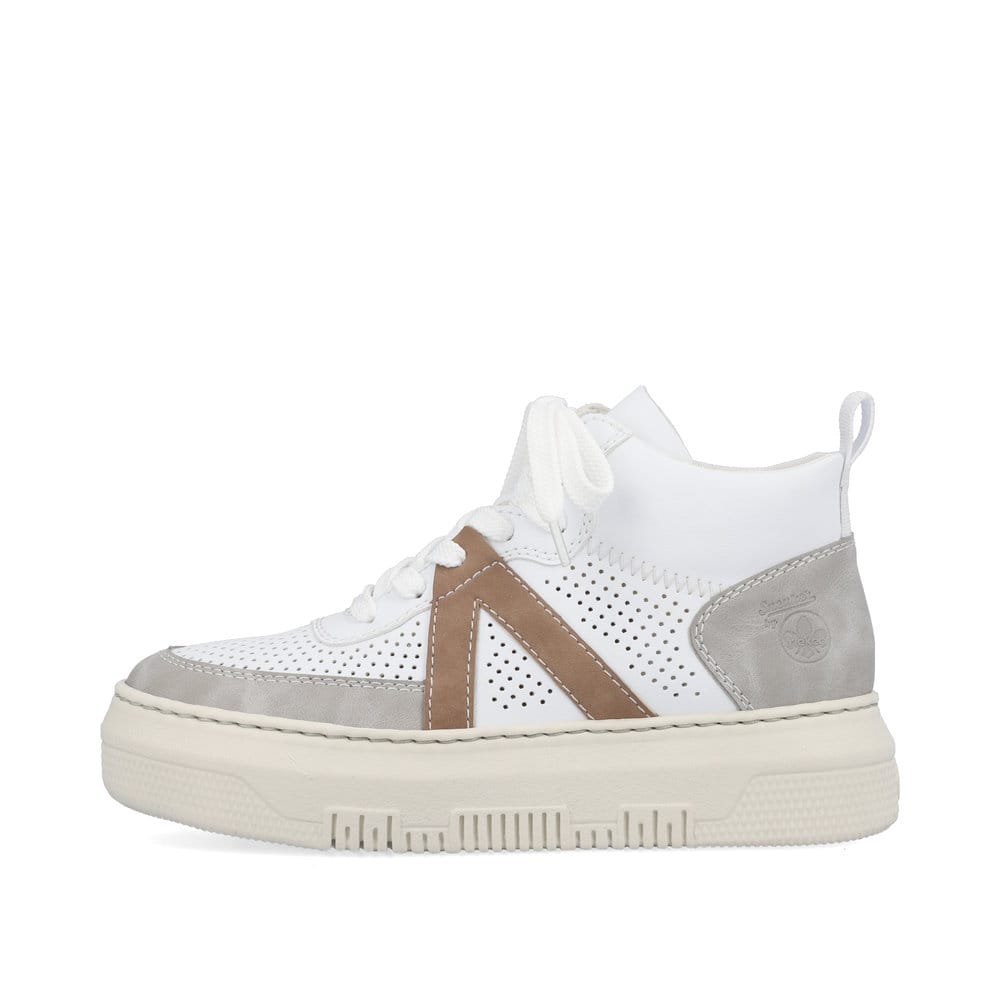Rieker Damen Sneaker by Rieker edelweiß