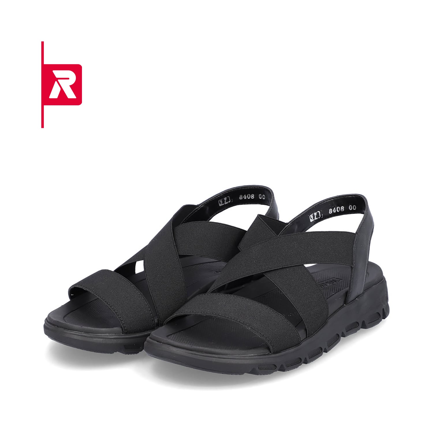 Rieker EVOLUTION Damen Trekkingsandalen deep black