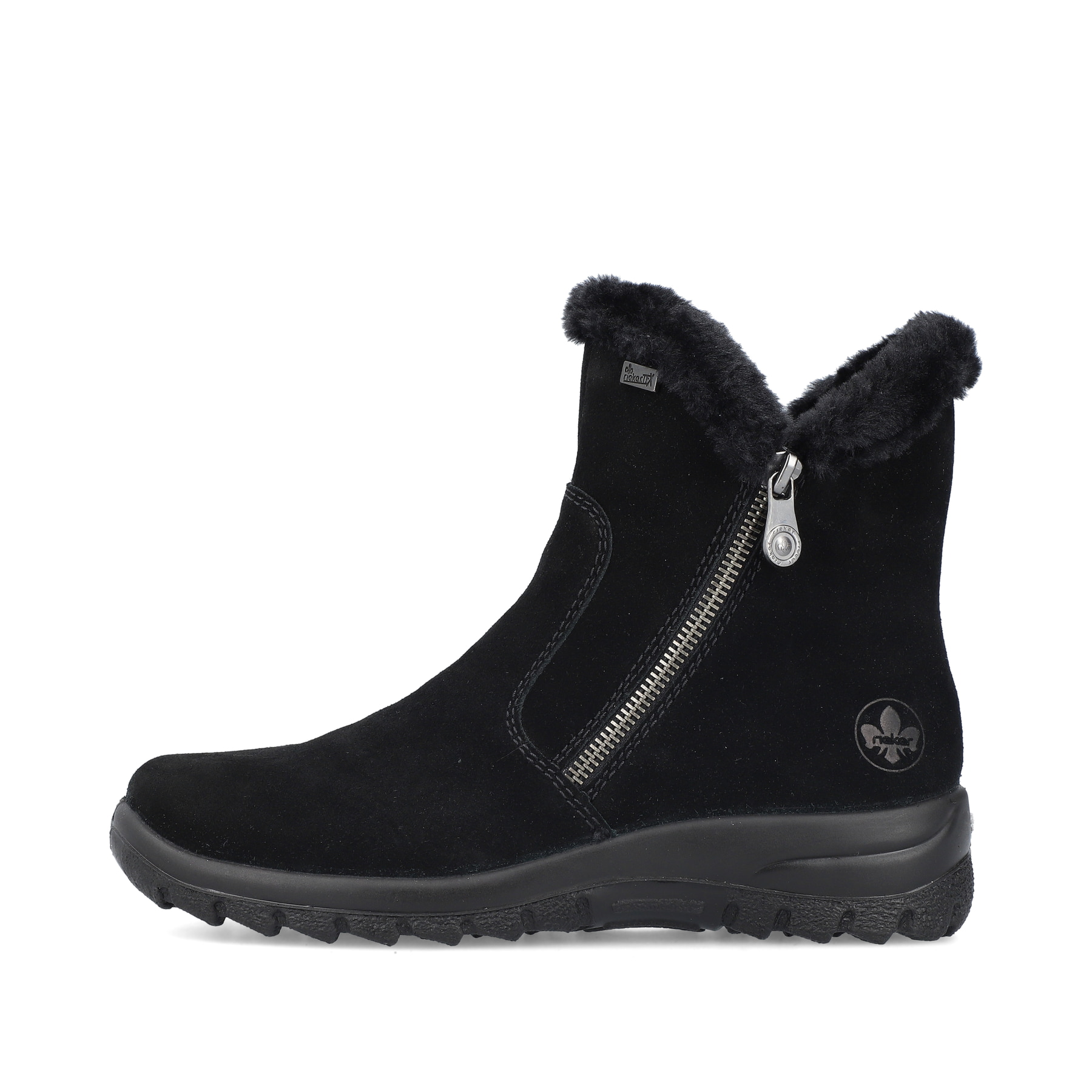 Rieker Damen Kurzstiefel tiefschwarz