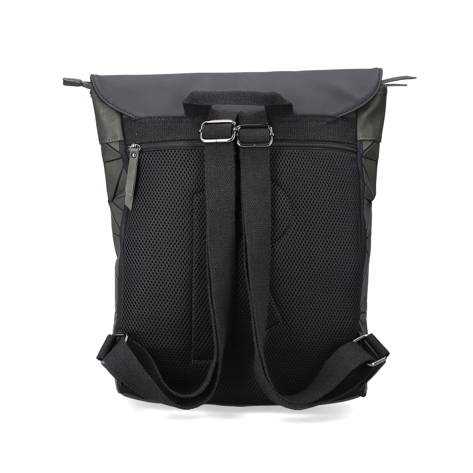 Rieker Damen Rucksack olivgrün-stahlschwarz