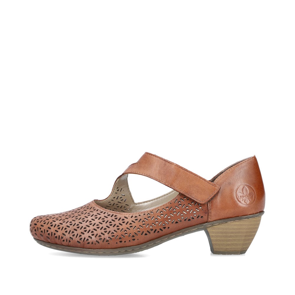 Rieker Damen Pumps karamellbraun
