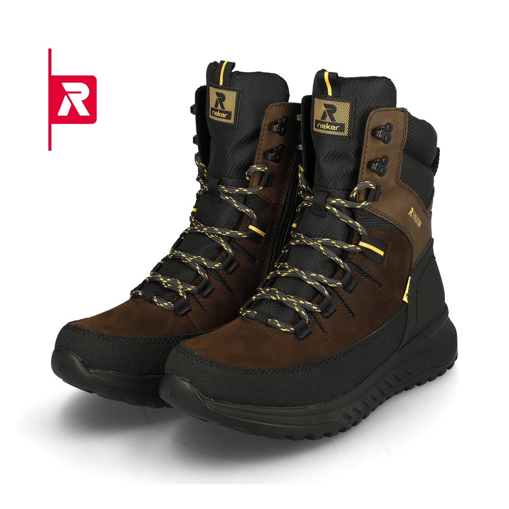 Rieker EVOLUTION Herren Stiefel nut-brown deep-black