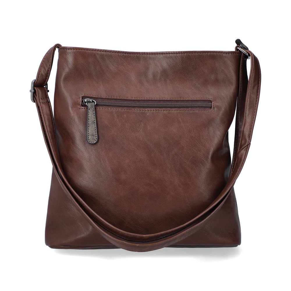 Rieker Damen Handtasche braun-metallic