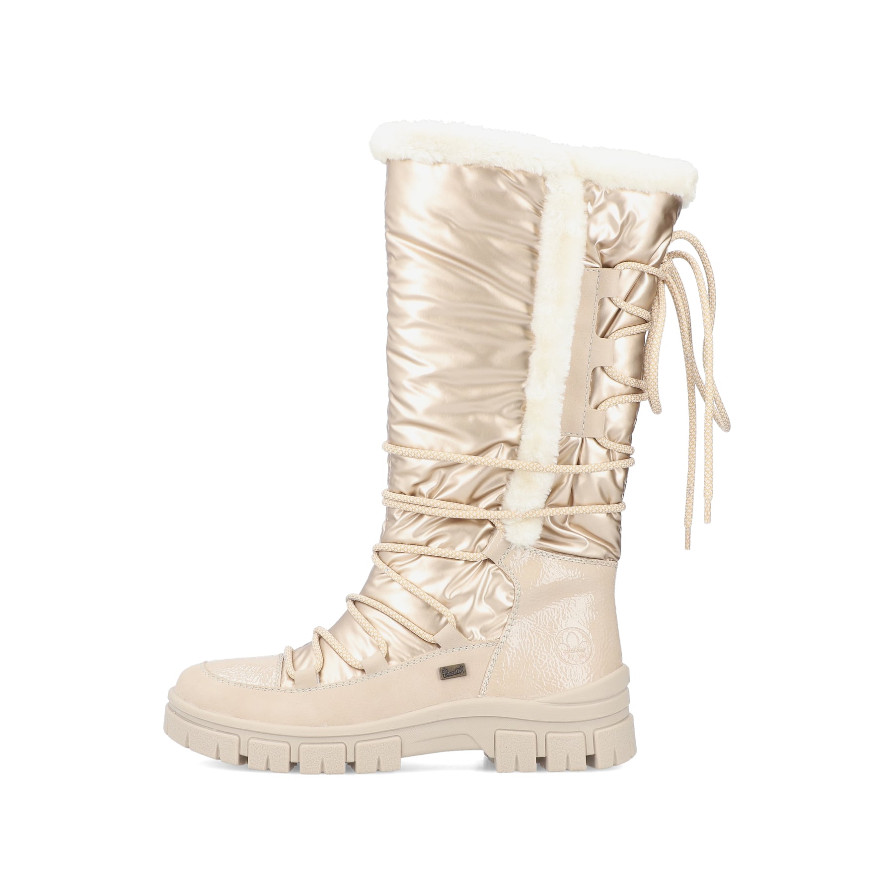 Rieker Damen Hochschaftstiefel bronze-metallic