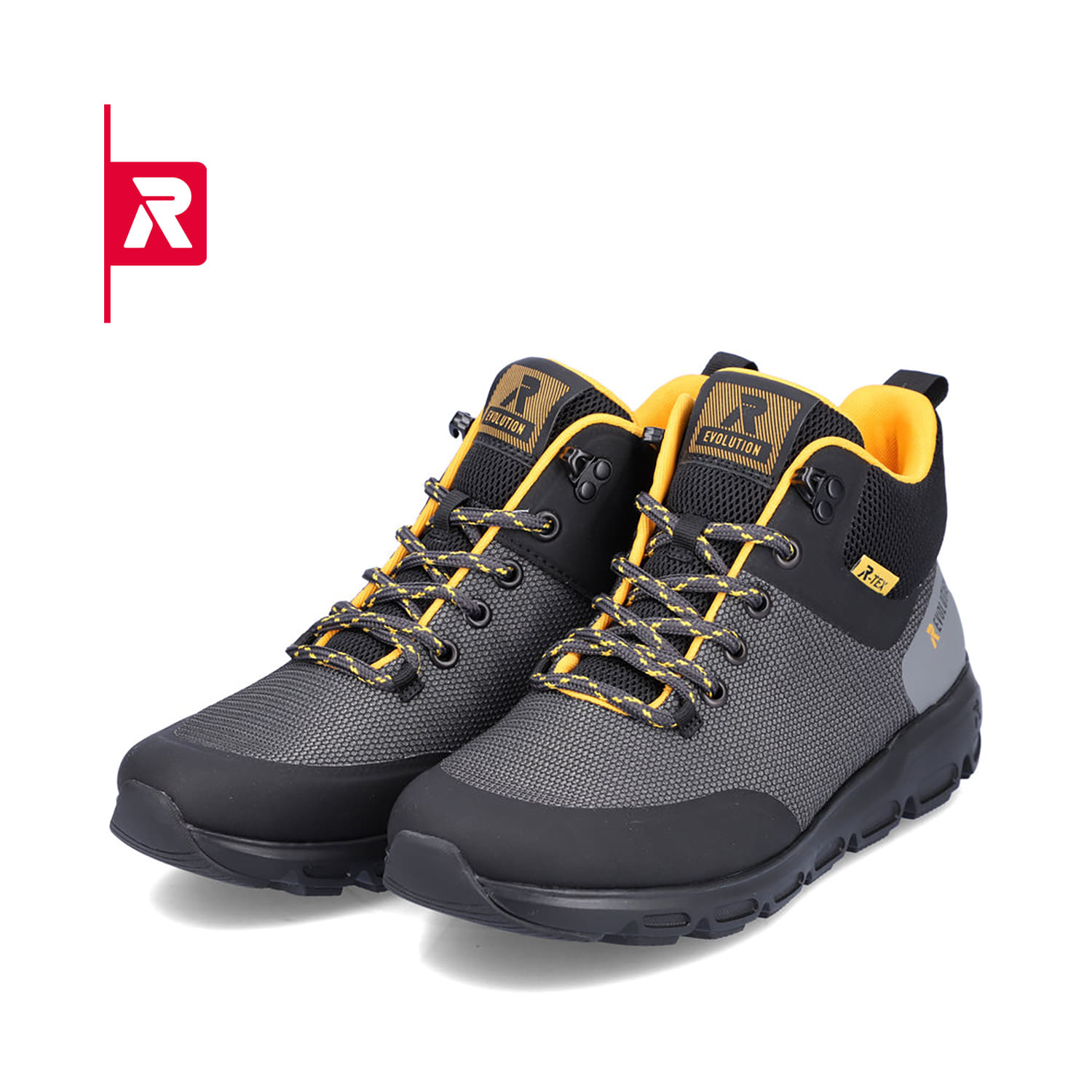 Rieker EVOLUTION Damen Stiefel stone-grey honey