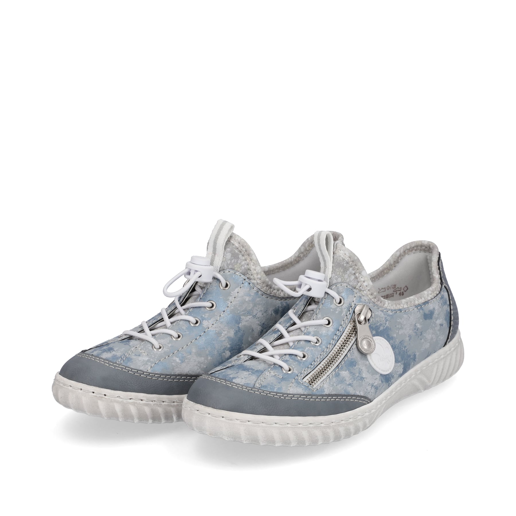 Rieker Damen Slipper himmelblau