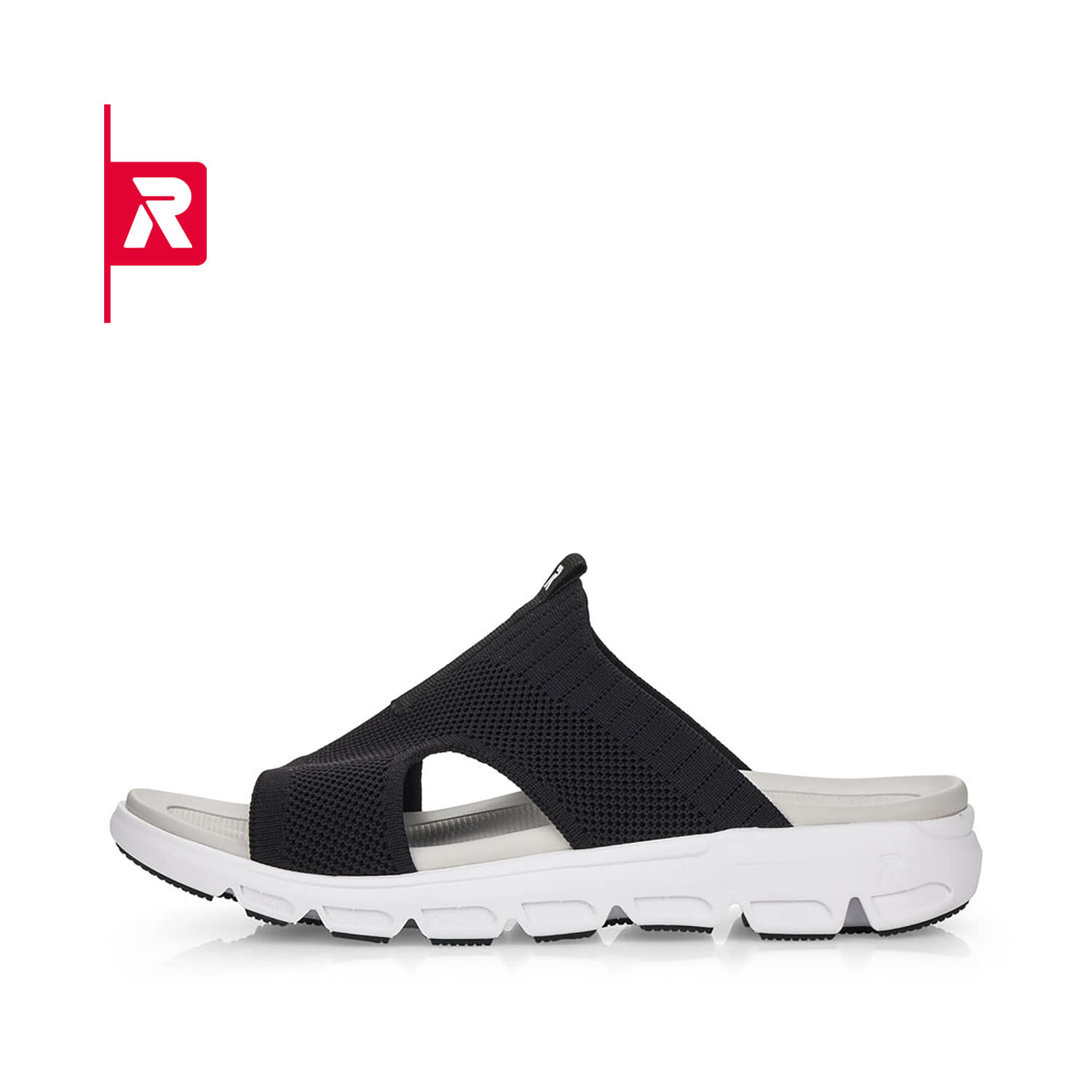 Rieker EVOLUTION Damen Pantoletten deep black