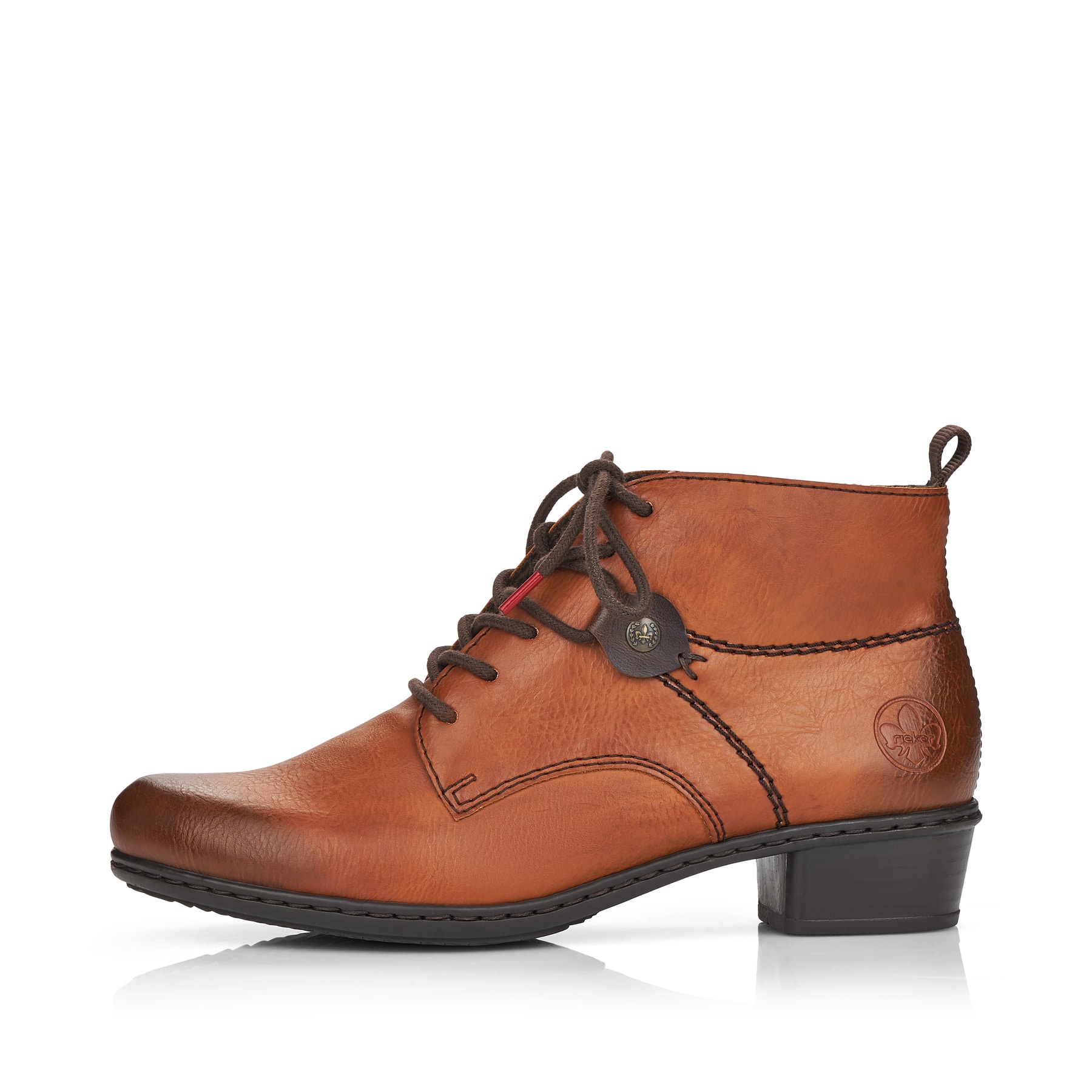 Rieker Damen Stiefeletten karamellbraun