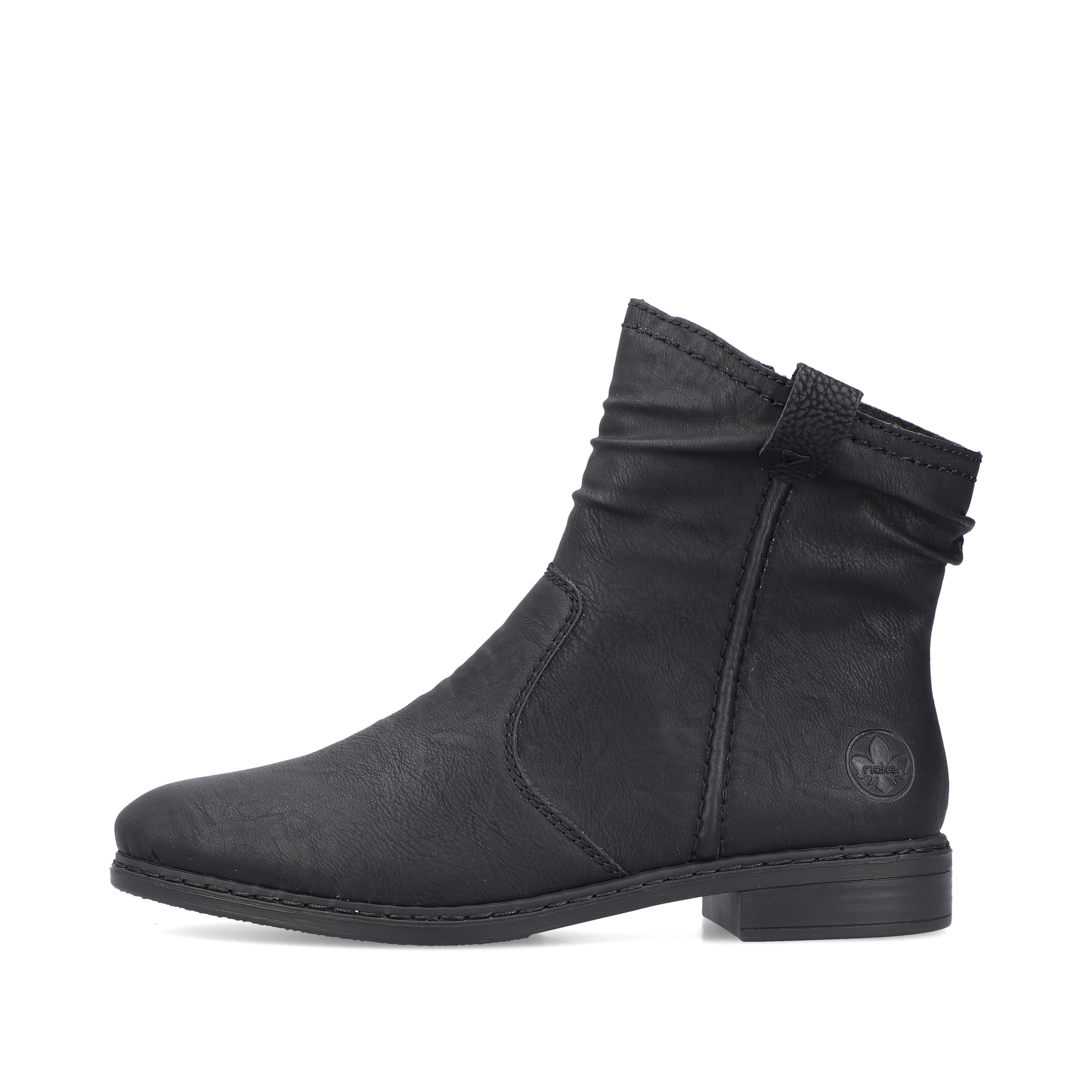 Rieker Damen Stiefeletten asphaltschwarz