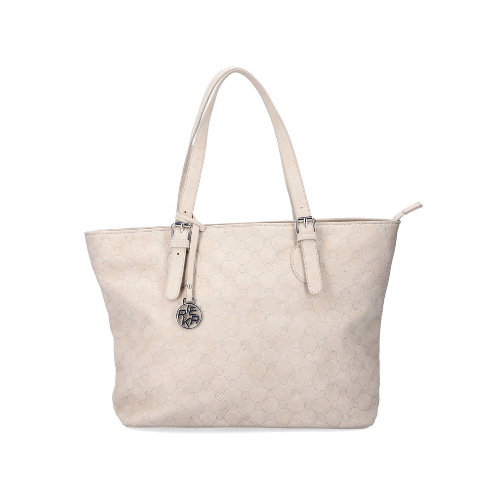 Rieker Damen Shopper cremebeige