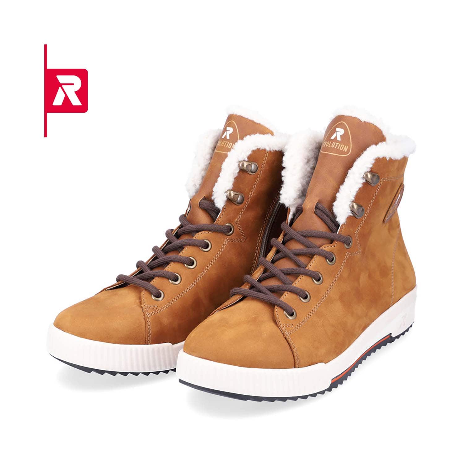 Rieker EVOLUTION Damen Stiefel caramel brown