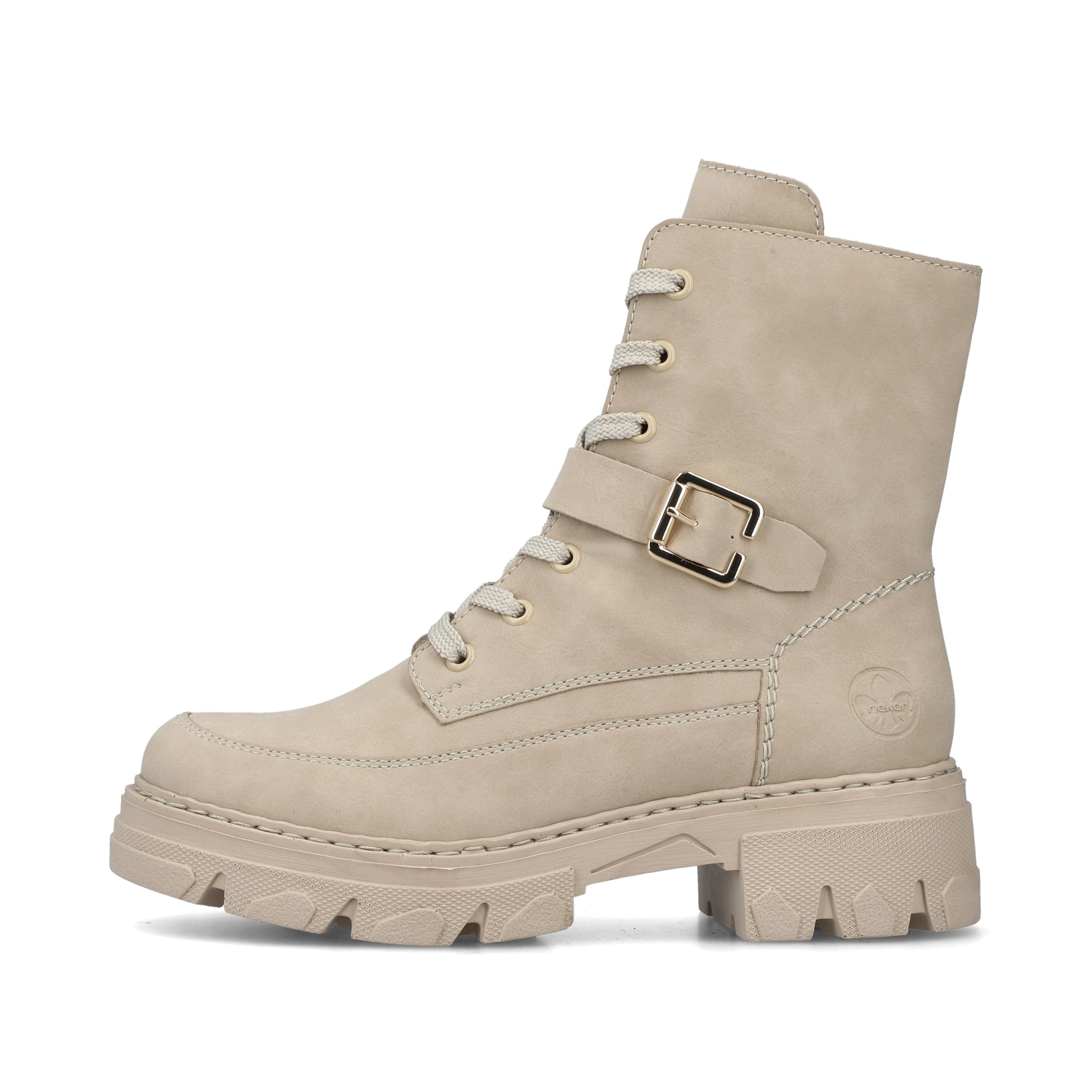 Rieker Damen Biker Boots champagner