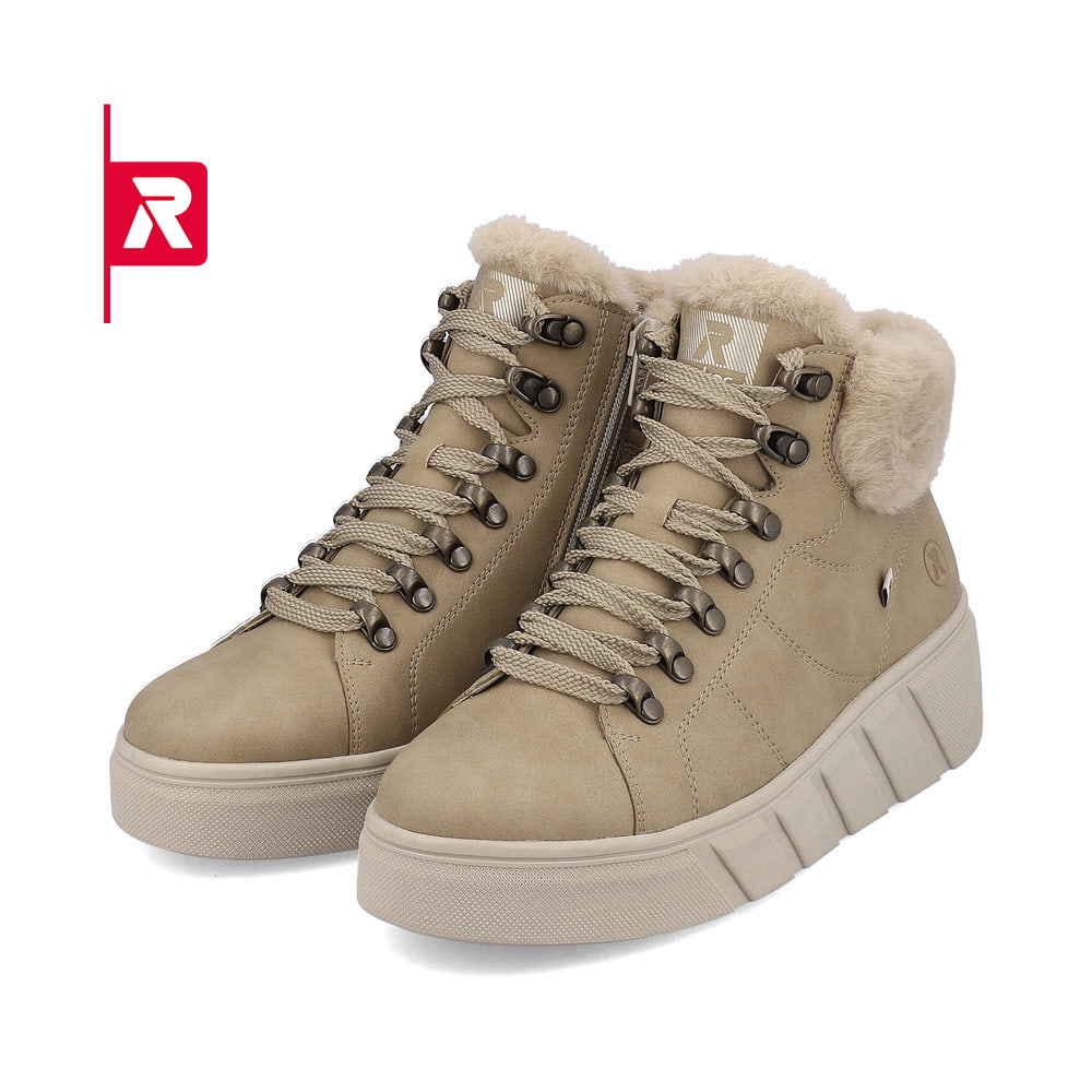 Rieker EVOLUTION Damen Stiefel clay beige