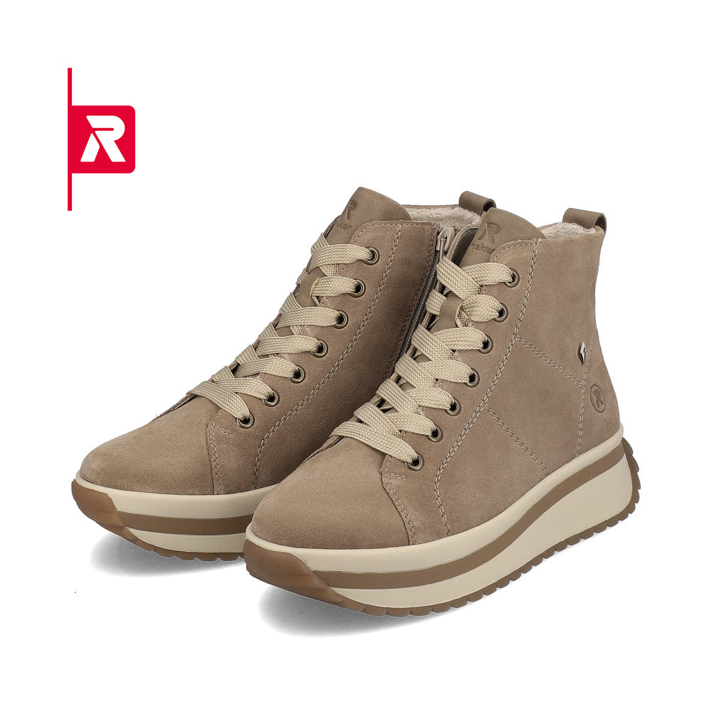 Rieker EVOLUTION Damen Stiefel hazel wood