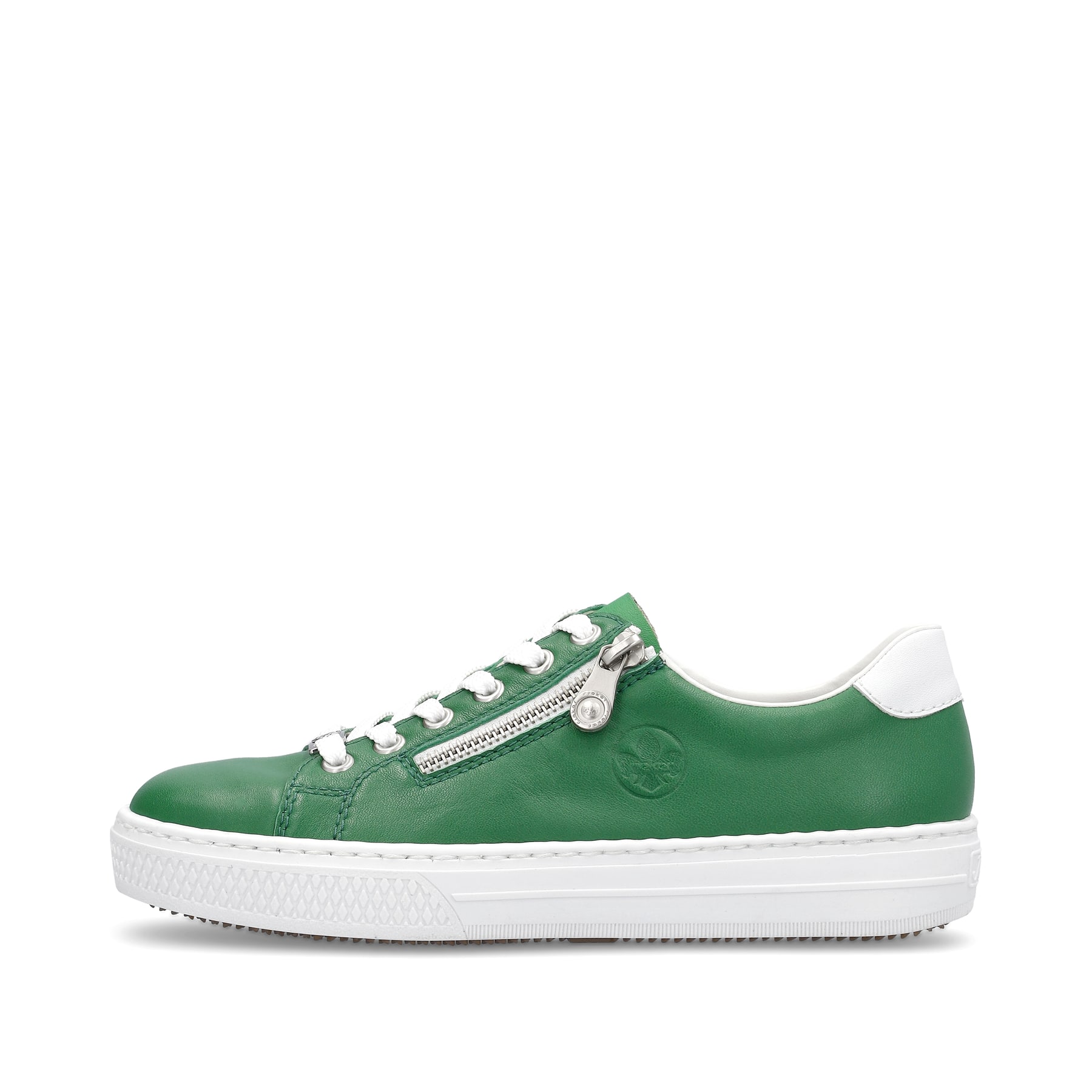 Rieker Damen Sneaker grasgrün