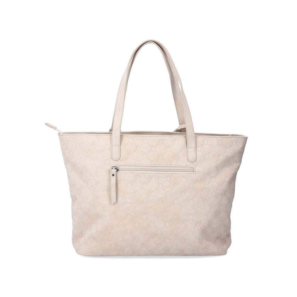 Rieker Damen Shopper cremebeige