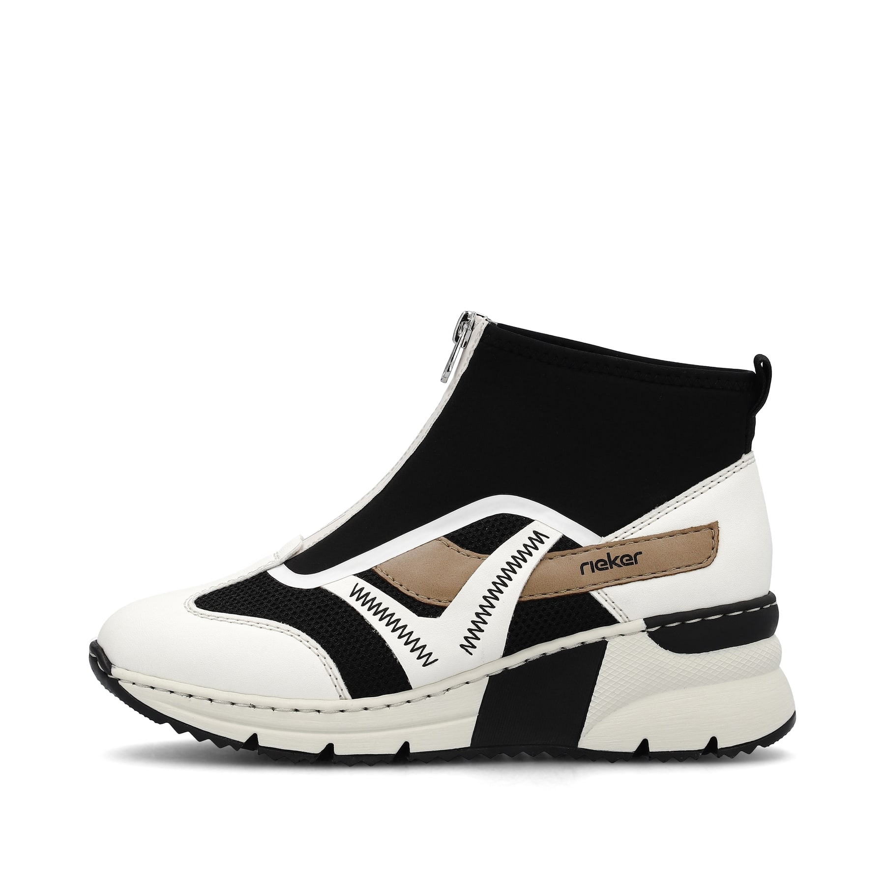 Rieker Damen Slipper eisweiss