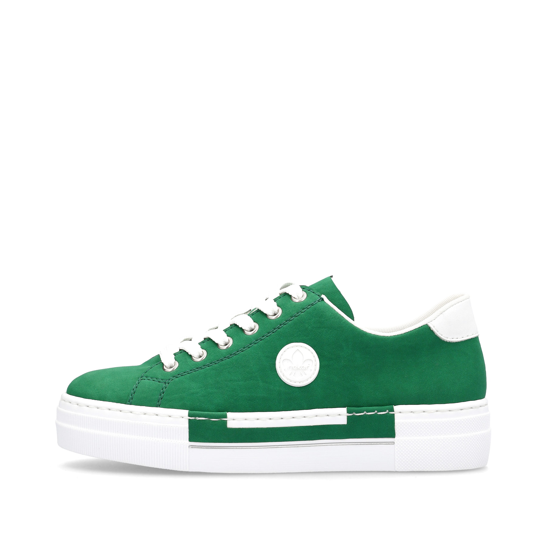 Rieker Damen Sneaker grasgrün