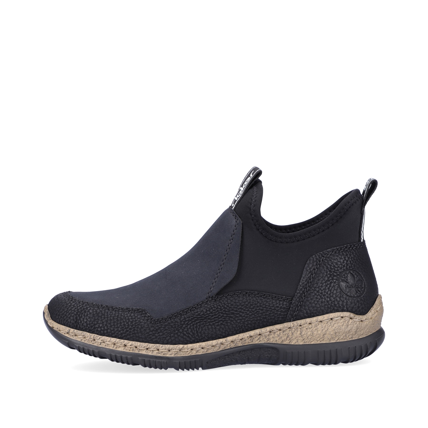 Rieker Damen Chelsea Boots tiefschwarz