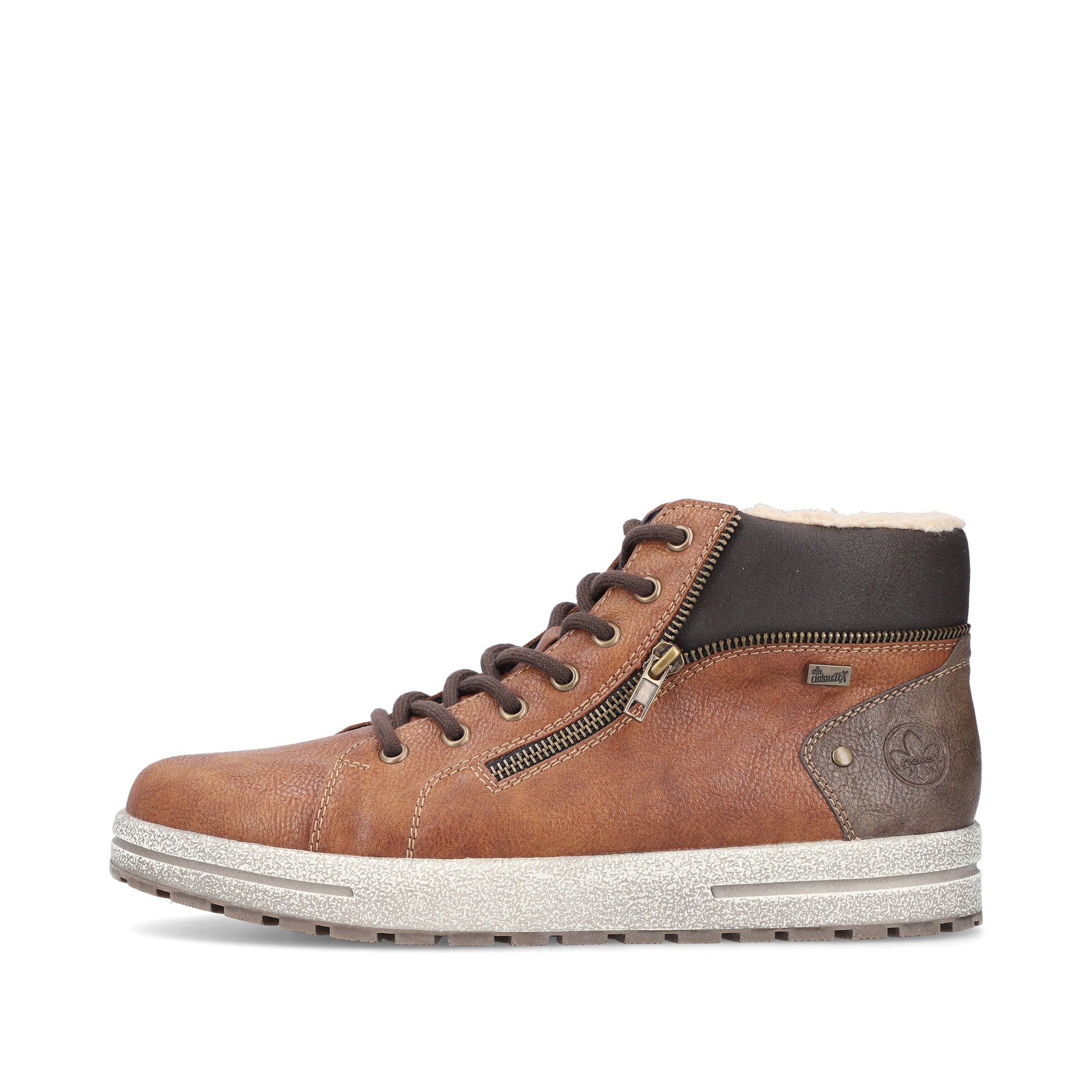 Rieker Herren Schnürstiefel karamellbraun