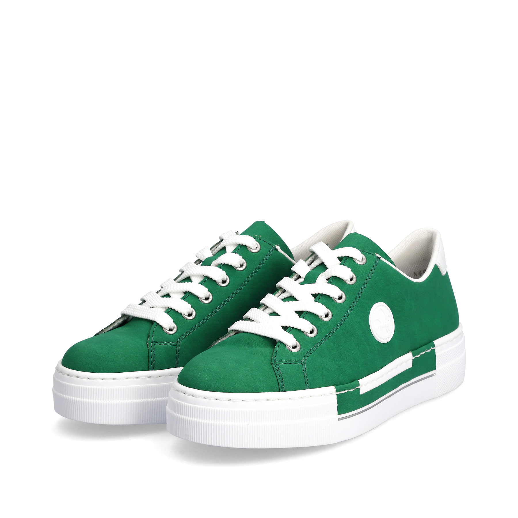 Rieker Damen Sneaker grasgrün