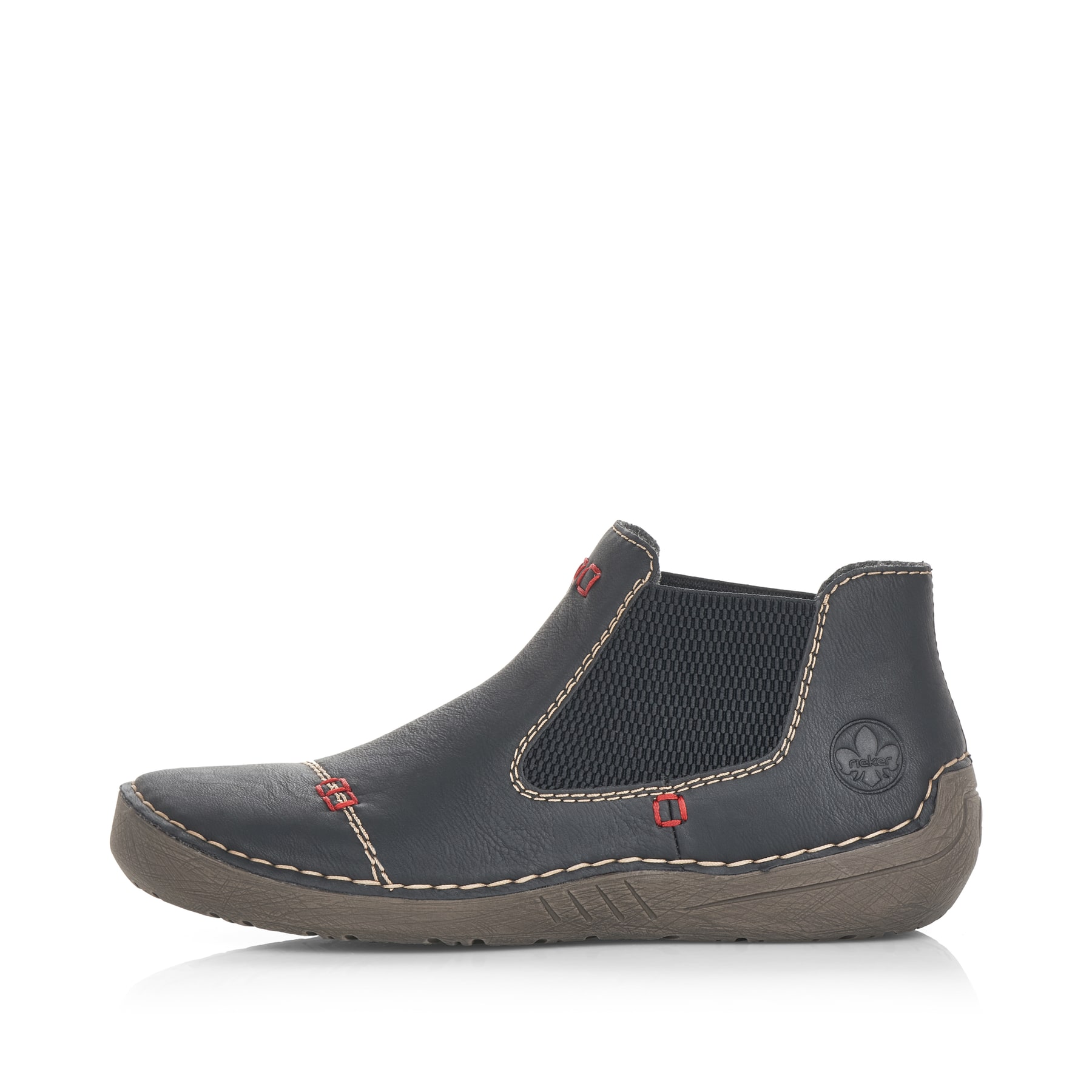 Rieker Damen Chelsea Boots tiefschwarz