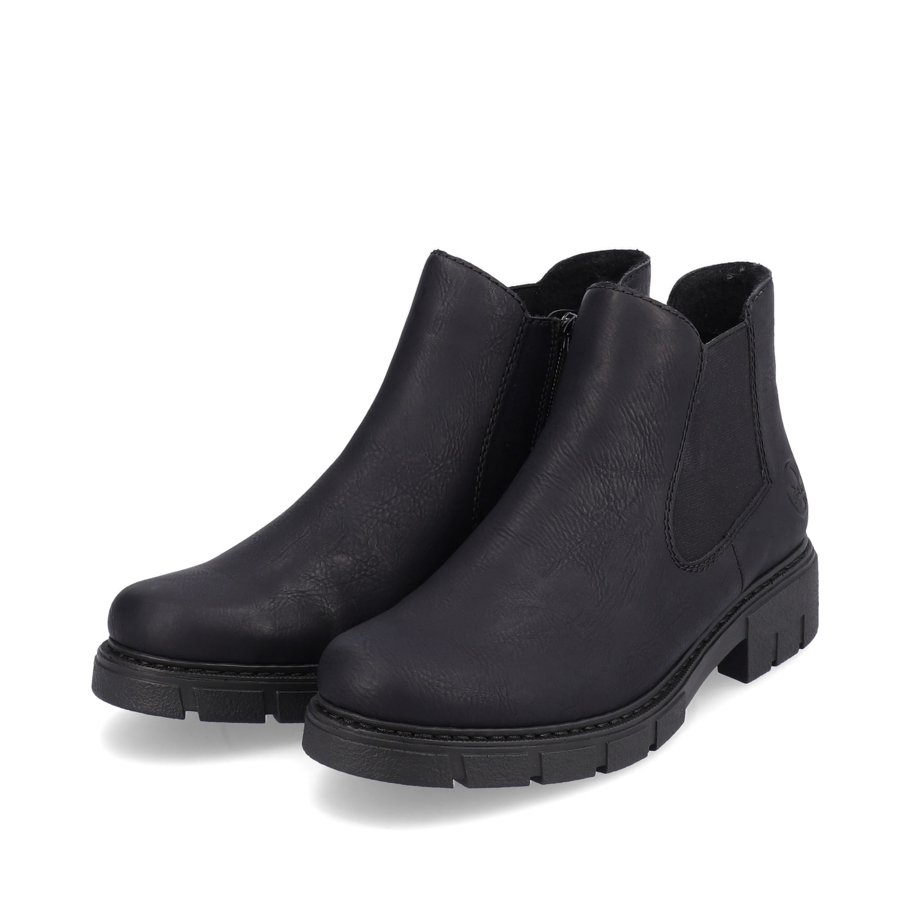 Rieker Damen Chelsea Boots nachtschwarz