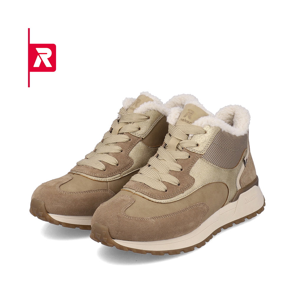 Rieker EVOLUTION Damen Sneaker champagner beige