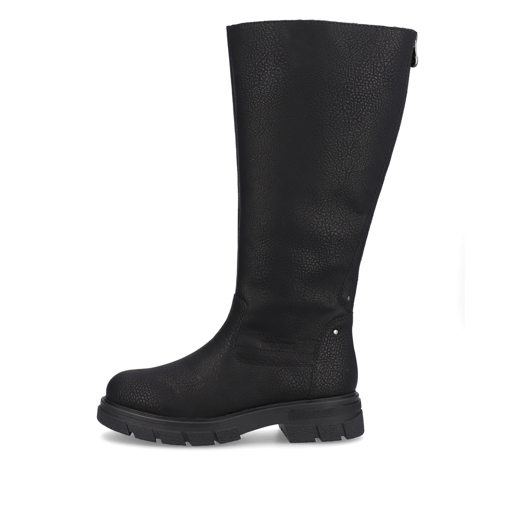 Rieker Damen Hochschaftstiefel nachtschwarz