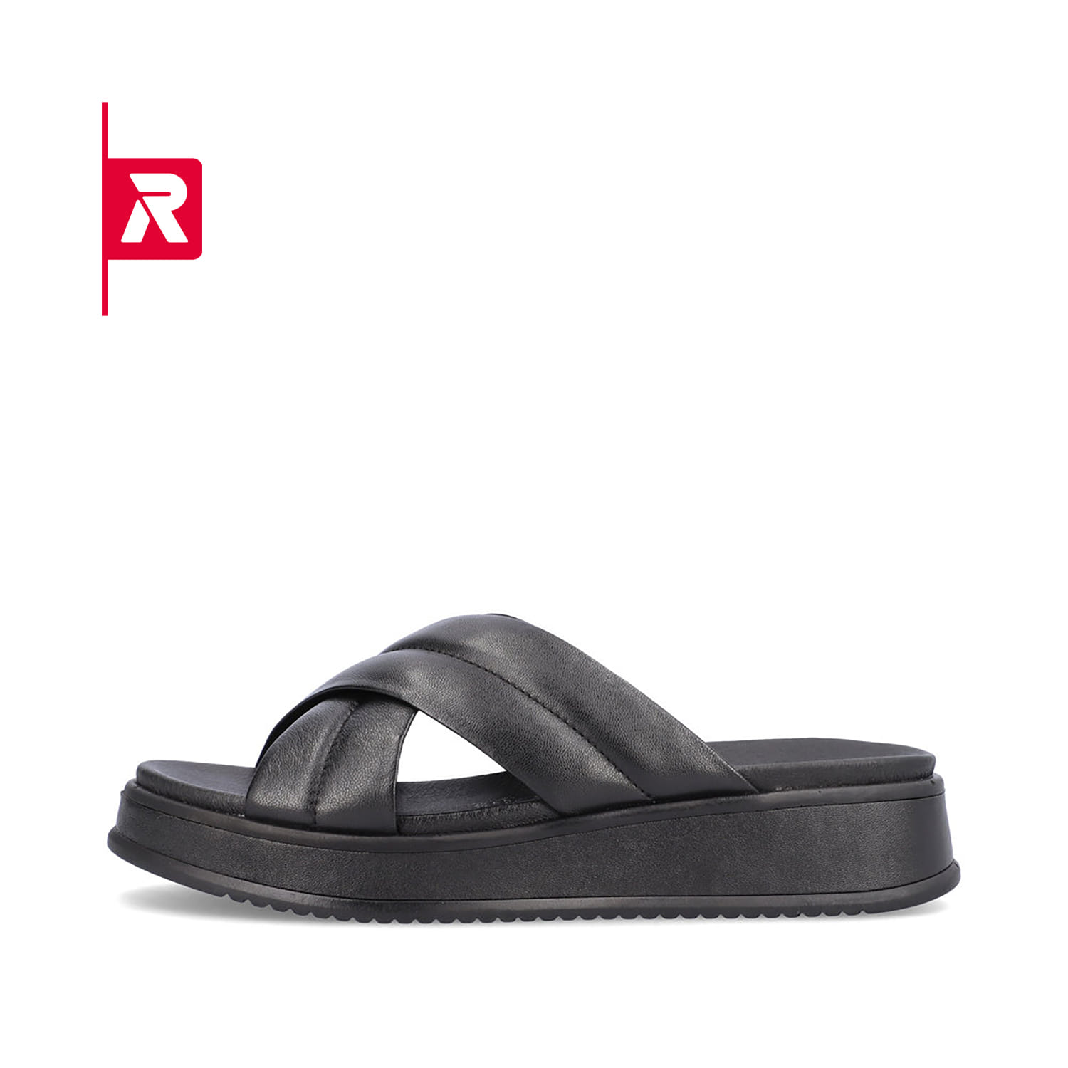 Rieker EVOLUTION Damen Pantoletten midnight black