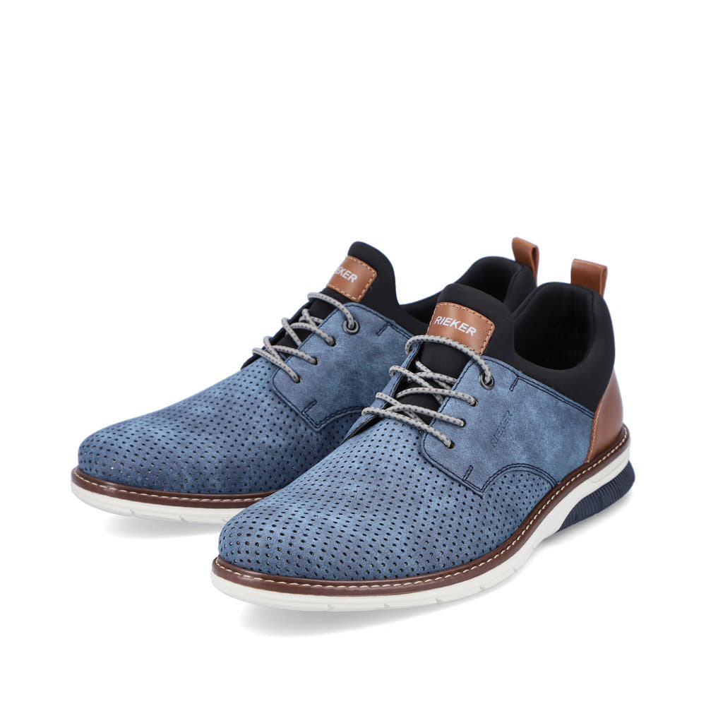 Rieker Herren Slipper denimblau