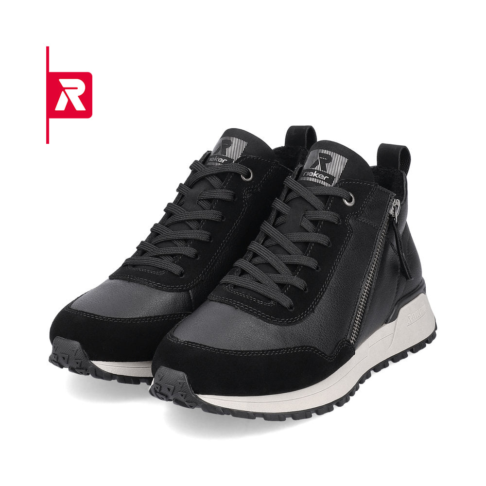 Rieker EVOLUTION Damen Sneaker steel black