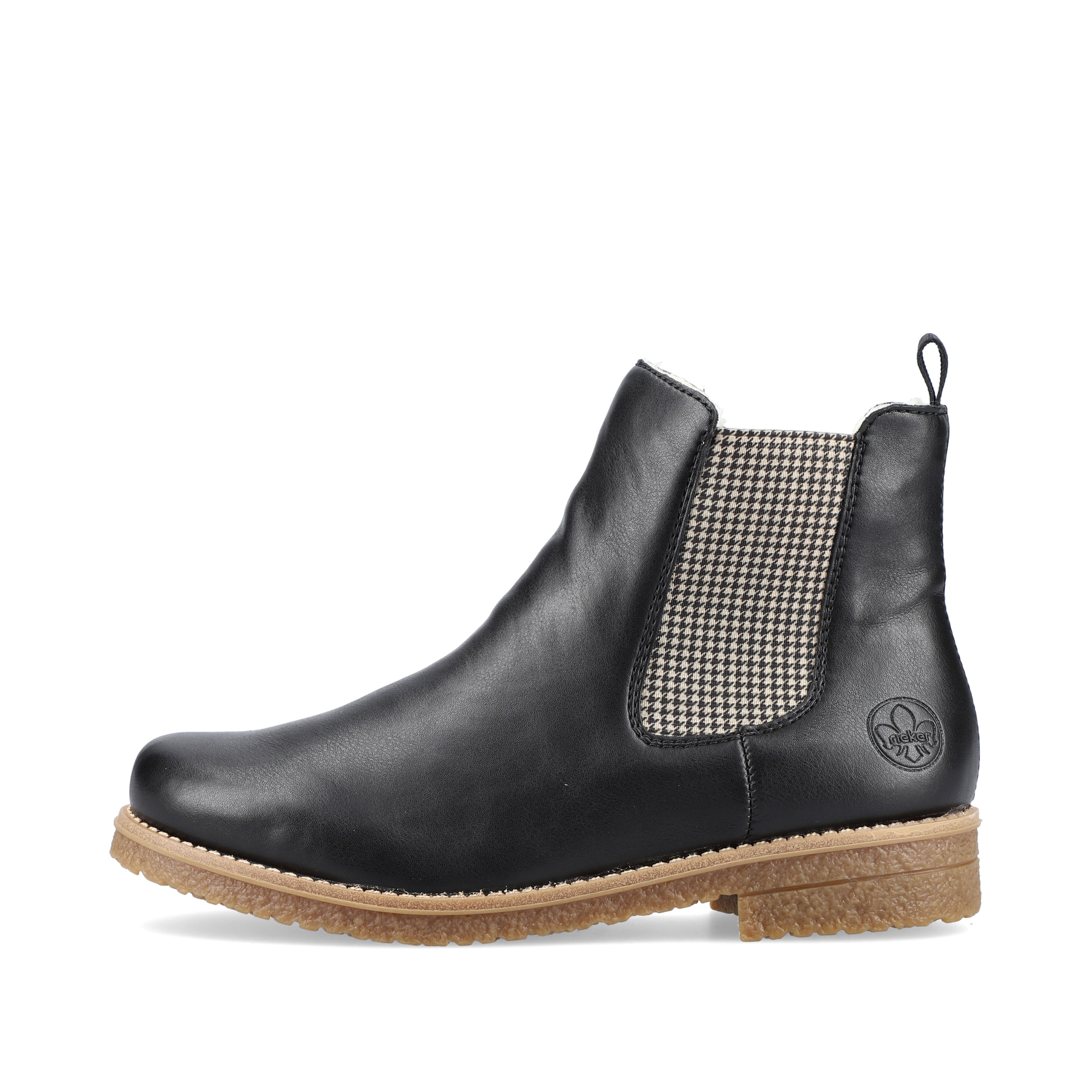 Rieker Damen Chelsea Boots tiefschwarz