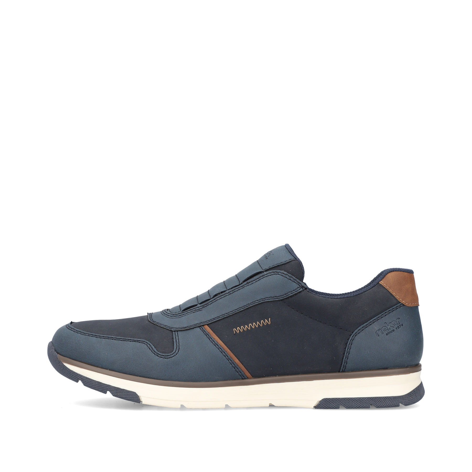 Rieker Herren Slipper ozeanblau